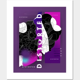 Distorted Posters and Art